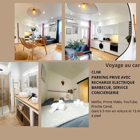 Voyage Au Canal - Parking Clim Netflix Amazon Montauban Exterior photo